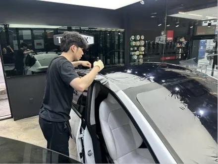광진구 신차패키지 테슬라 모델Y 솔라가드 프리미엄 티타늄 썬팅 완성했습니다 / 강남구 개포동