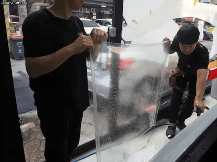 람보르기니 우루스~ 한큐에 정성+깔끔 시공하는 더핏카샵으로!! / 강남 송파 서초