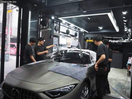 벤츠 SL63 무광 전체 PPF 틴팅 윈드쉴드 신차패키지 시공 / 강남 송파 서초