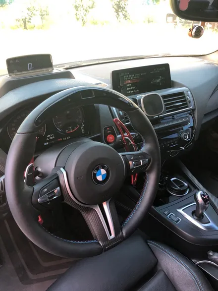 더핸들 bmw m2 f87 핸들작업/핸들가죽교체/핸들튜닝/핸들복원/핸들알칸타라/핸들샤무드/우드핸들/디컷핸들/핸들가죽복원 / 남양주 별내면
