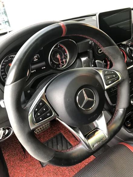 벤츠핸들 복원!! 벤츠 cla 45amg 핸들가죽교체 복원작업입니다. / 남양주 별내면
