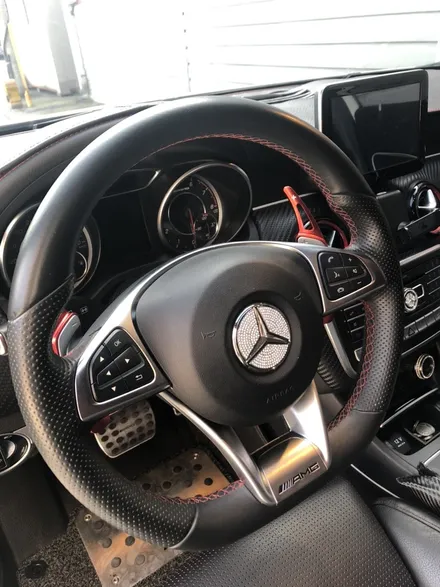 벤츠 a클래스 a43 amg 핸들가죽교체 작업^^ / 남양주 별내면