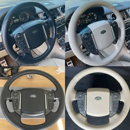 더핸들 랜드로버 디스커버리4 핸들가죽교체 작업 / 남양주 별내면