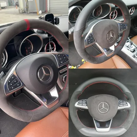 벤츠 slc 43amg r172 핸들가죽교체! / 남양주 별내면