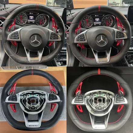 벤츠 cla45amg c117 핸들가죽교체,복원 / 남양주 별내면