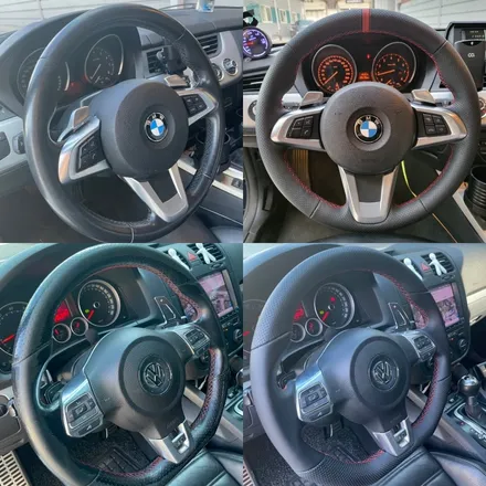 더핸들 bmw z4 핸들가죽교체,폭스바겐 골프 핸들가죽교체 / 남양주 별내면