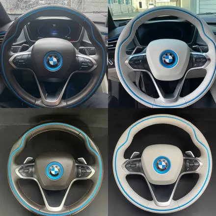 bmw i8 핸들가죽교체! 더핸들본점 / 남양주 별내면