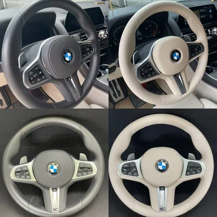 bmw 840i g15 핸들베이지 가죽교체 더핸들 / 남양주 별내면