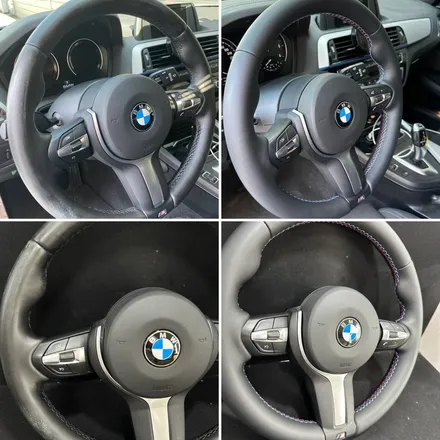 bmw핸들복원!! 핸들복원은 무조건 가죽교체!! [더핸들] / 남양주 별내면
