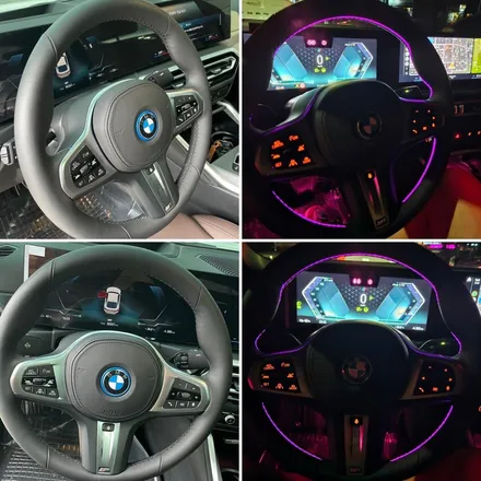 더핸들 bmw i4 핸들엠비언트 작업 / 남양주 별내면