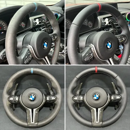 더핸들 bmw m4 f82 핸들가죽교체 핸들복원 / 남양주 별내면