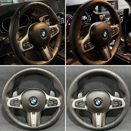 더핸들 bmw x3 핸들가죽교체 복원 / 남양주 별내면