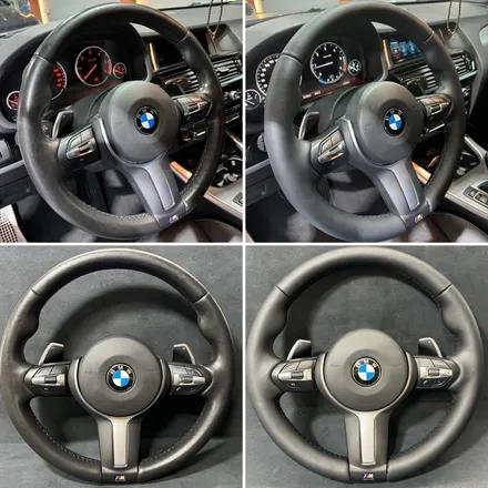 더핸들 bmw x4 f26 핸들가죽교체 복원작업 / 남양주 별내면