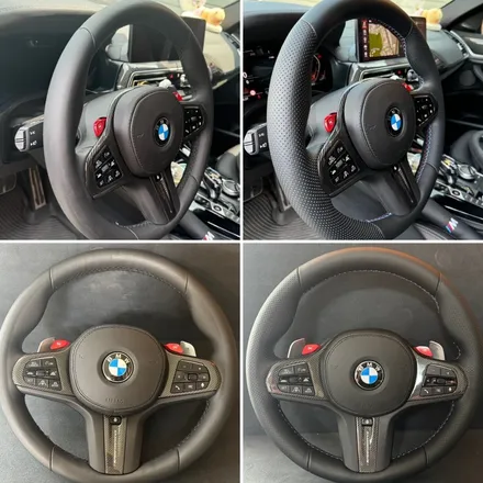 더핸들 bmw x4 G02 핸들가죽교체 복원작업 / 남양주 별내면