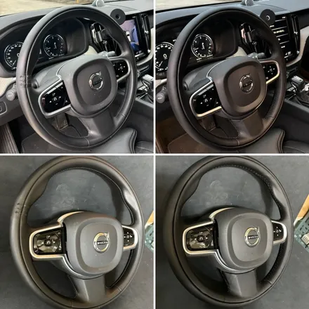 더핸들 볼보 xc60 핸들가죽교체 복원작업 / 남양주 별내면