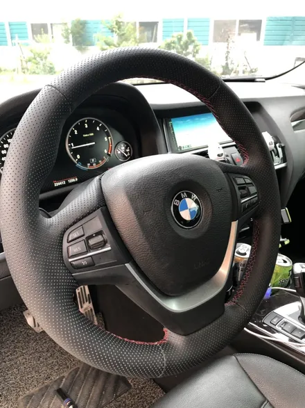 더핸들 bmw x3 핸들가죽교체/핸들가죽복원 작업 / 남양주 별내면