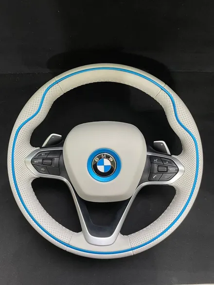 bmw i8 핸들 베이지가죽교체 “더핸들” / 남양주 별내면