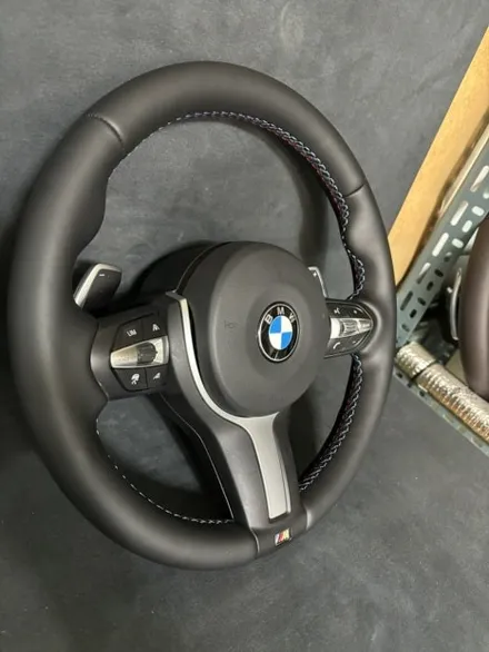 bmw 5시리즈 f10 m핸들 가죽교체 복원작업 / 남양주 별내면