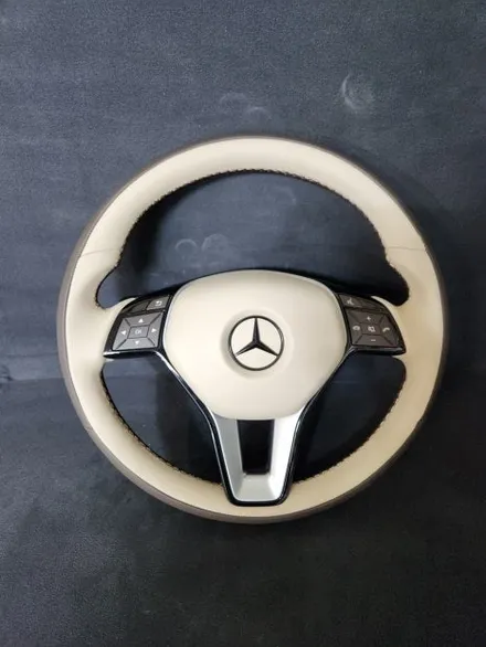 [더핸들]벤츠 GLK 220 CDI X204 핸들 가죽 교체 - 링 투톤 스타일 작업기 / 남양주 별내면
