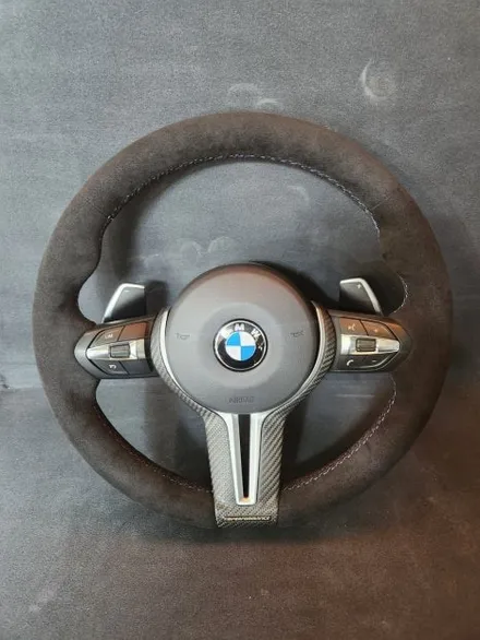 더핸들 BMW 4시리즈 & 7시리즈 핸들 알칸타라 가죽 교체 작업기 / 남양주 별내면