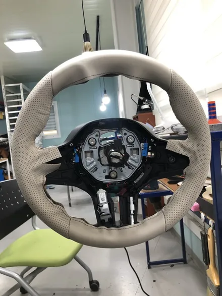 더핸들 bmw z4 g29 핸들 가죽교체 작업 / 남양주 별내면