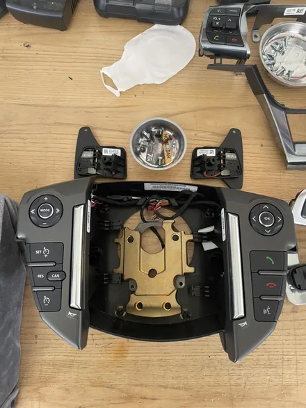 더핸들 랜드로버 디스커버리4 핸들가죽교체 작업 / 남양주 별내면