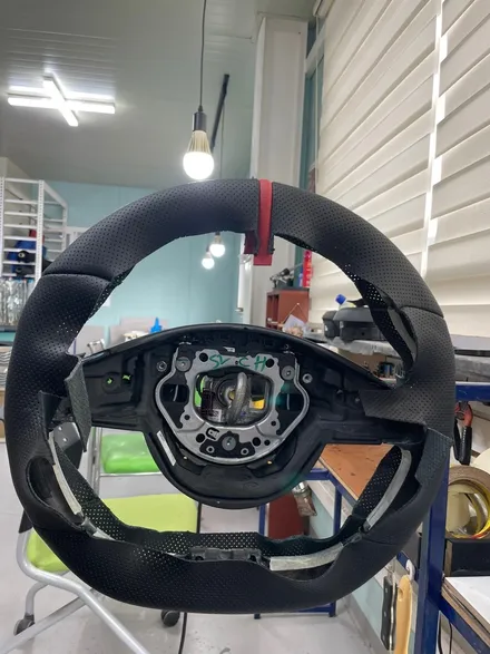 벤츠 cla45amg c117 핸들가죽교체,복원 / 남양주 별내면