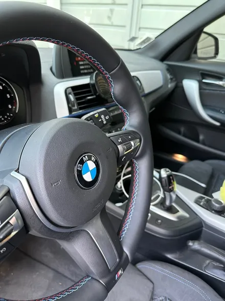 bmw핸들복원!! 핸들복원은 무조건 가죽교체!! [더핸들] / 남양주 별내면