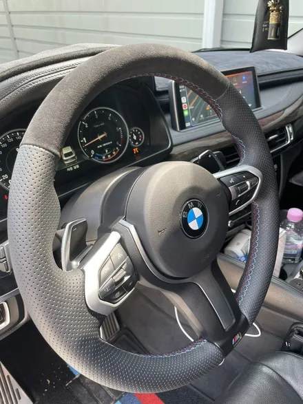 더핸들 bmw x6 f16 핸들가죽교체 작업 / 남양주 별내면