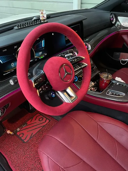 더핸들 벤츠 cls 53amg 핸들알칸타라 작업 잠자리핸들! / 남양주 별내면