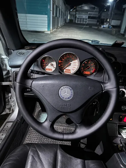 더핸들 벤츠 slk r170 핸들복원 가죽교체 작업 / 남양주 별내면