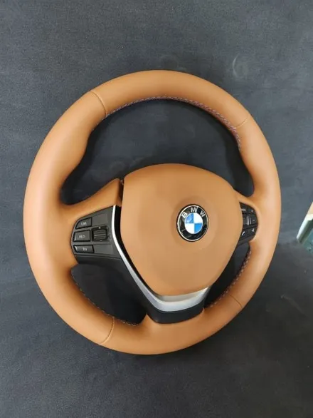더핸들 BMW 420d xDrive F32 핸들 컬러 변경 가죽 교체 작업 / 남양주 별내면