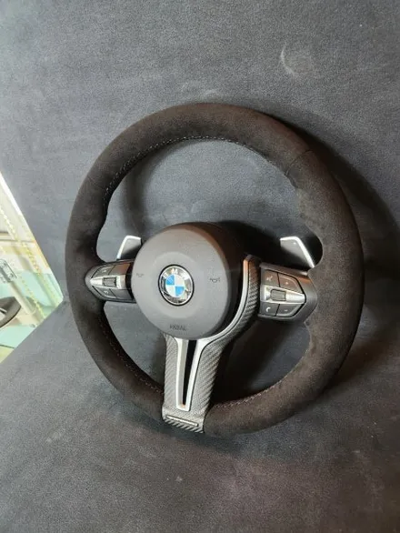 더핸들 BMW 4시리즈 & 7시리즈 핸들 알칸타라 가죽 교체 작업기 / 남양주 별내면