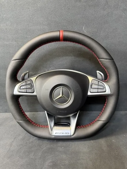 [더핸들]벤츠 CLA45 AMG 4MATIC C117 핸들가죽교체 복원작업 / 남양주 별내면
