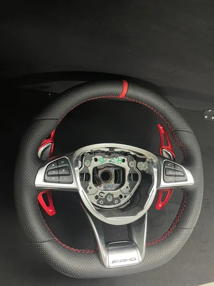벤츠 cla45amg c117 핸들가죽교체,복원 / 남양주 별내면