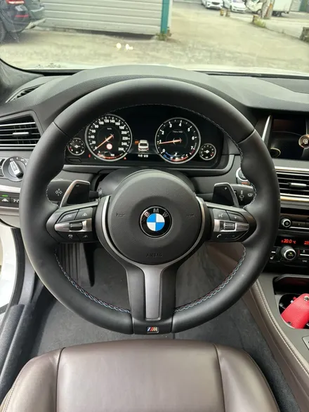 bmw 5시리즈 f10 m핸들 가죽교체 복원작업 / 남양주 별내면