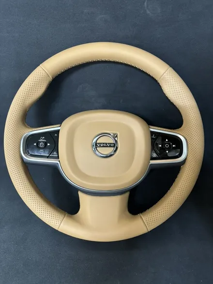 더핸들 볼보 xc90 핸들엠버브라운 작업 / 남양주 별내면