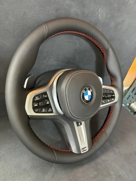 더핸들 bmw 840i g15 핸들복원 가죽교체 작업 / 남양주 별내면