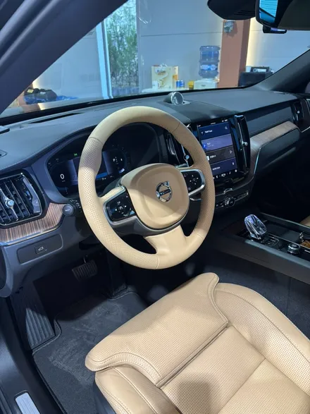 더핸들 볼보 xc60 핸들컬러변경 가죽교체 작업 / 남양주 별내면