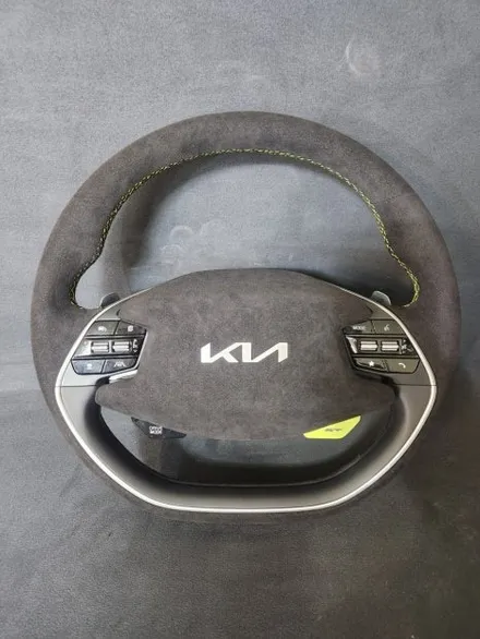 [EV6 핸들 알칸타라] 기아 EV6 알칸타라 핸들 작업 - 더핸들 / 남양주 별내면