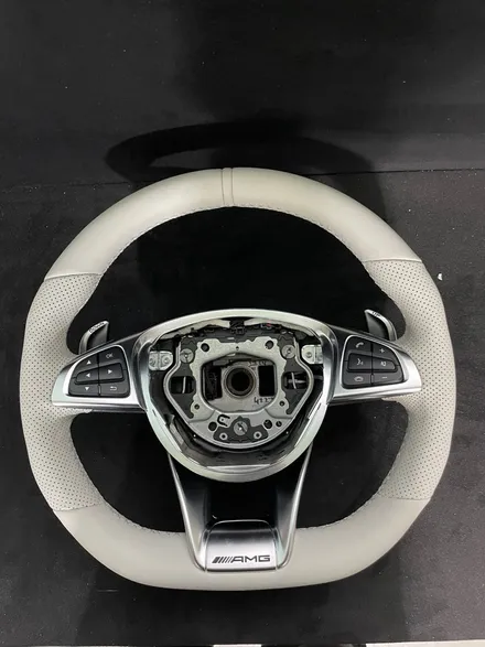 벤츠 cls63 amg w218 핸들가죽 컬러변경! / 남양주 별내면