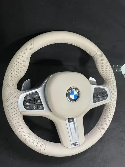 bmw x7 g07 핸들베이지 가죽교체 (더핸들) / 남양주 별내면