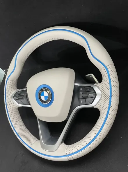 bmw i8 핸들베이지 가죽교체 (더핸들본점) / 남양주 별내면