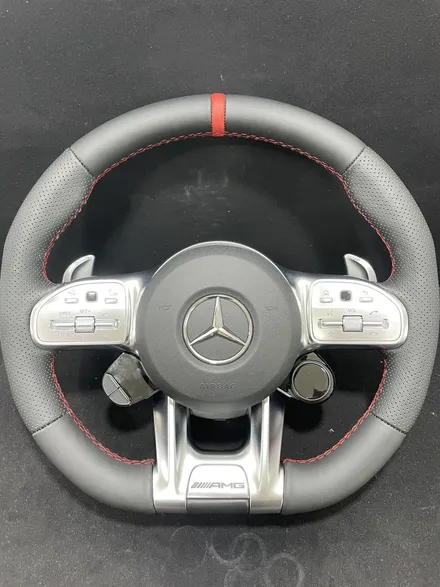 더핸들 벤츠 gle 53amg w167 핸들가죽교체 복원작업 / 남양주 별내면