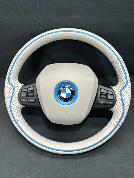 더핸들 bmw i3 핸들가죽교체 복원작업 / 남양주 별내면