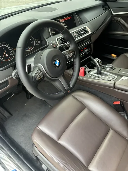 bmw 5시리즈 f10 m핸들 가죽교체 복원작업 / 남양주 별내면