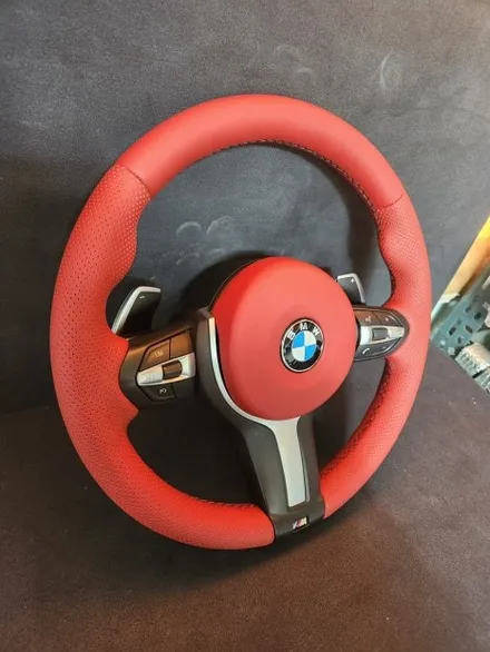 더핸들 bmw 428i 컨버터블 f32 핸들가죽교체 컬러변경 작업 / 남양주 별내면