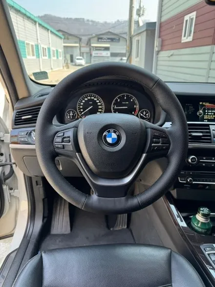 더핸들 BMW X3 20d xDrive F25 핸들 가죽 교체 & 복원 작업 / 남양주 별내면