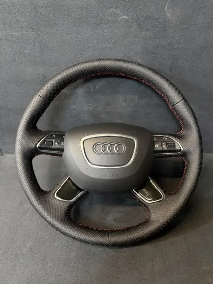 [더핸들]아우디 A6 TDI C7 핸들 가죽교체 복원작업 / 남양주 별내면