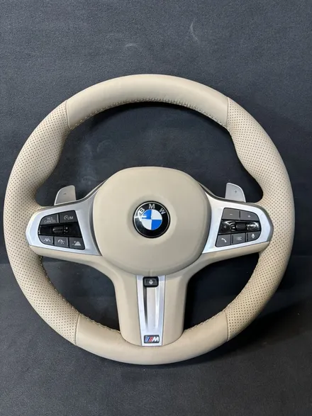 [더핸들]BMW X4 M40i xDrive G02 핸들 컬러변경 가죽교체 작업 / 남양주 별내면